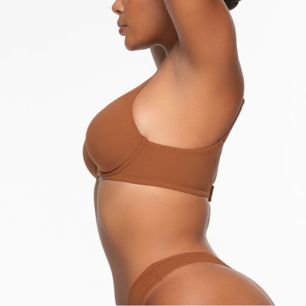 Skims Fits Everybody Full Coverage Bra Bronze - Picture 2 of 8